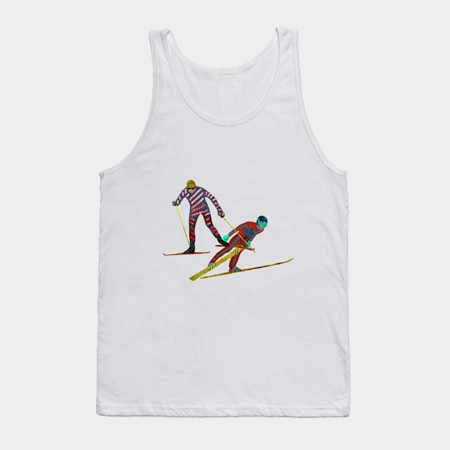 Nordic Combined Tank Top by louweasely